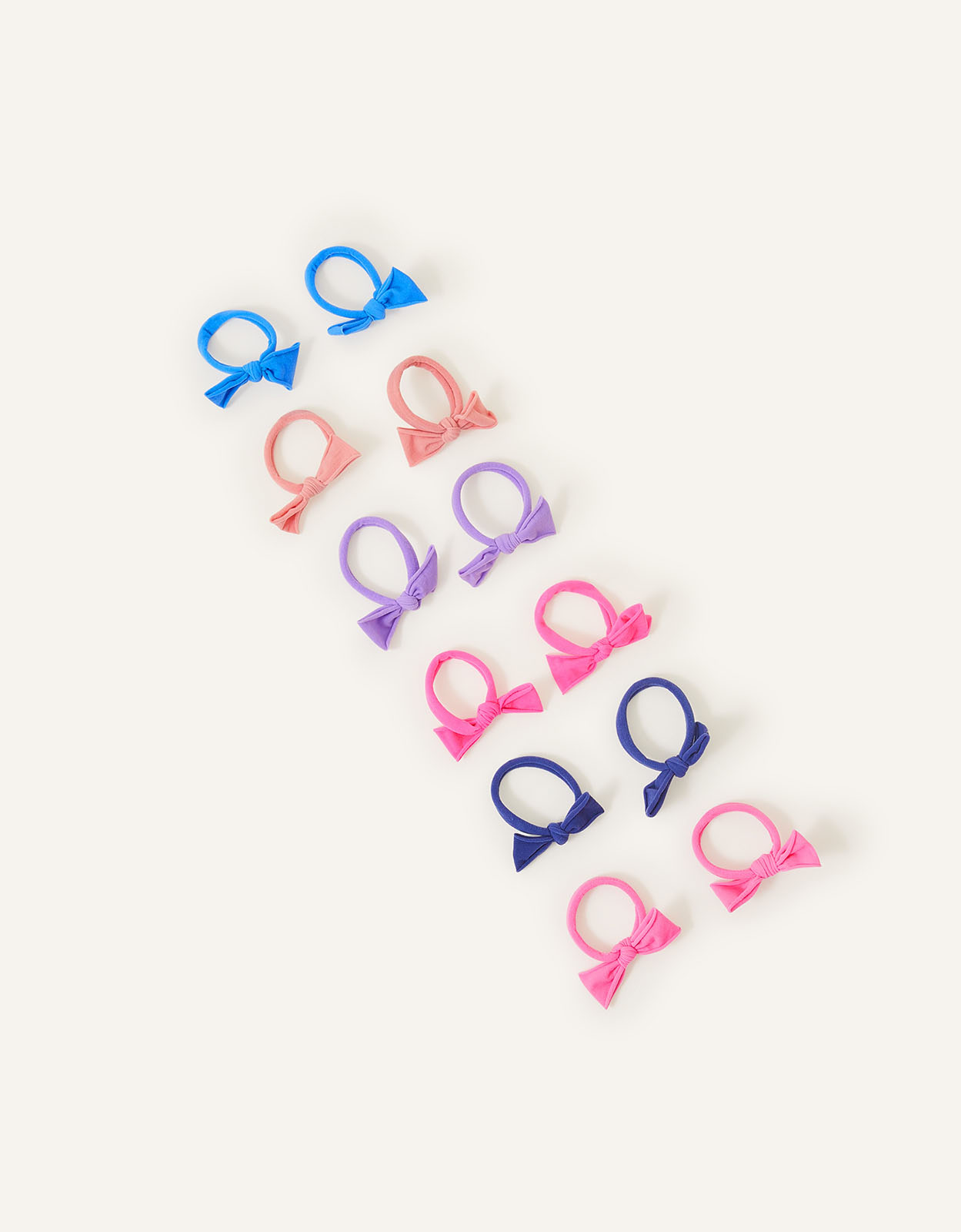 Accessorize Girl's Pink/Blue Mini Hairband Multipack, Size: One Size