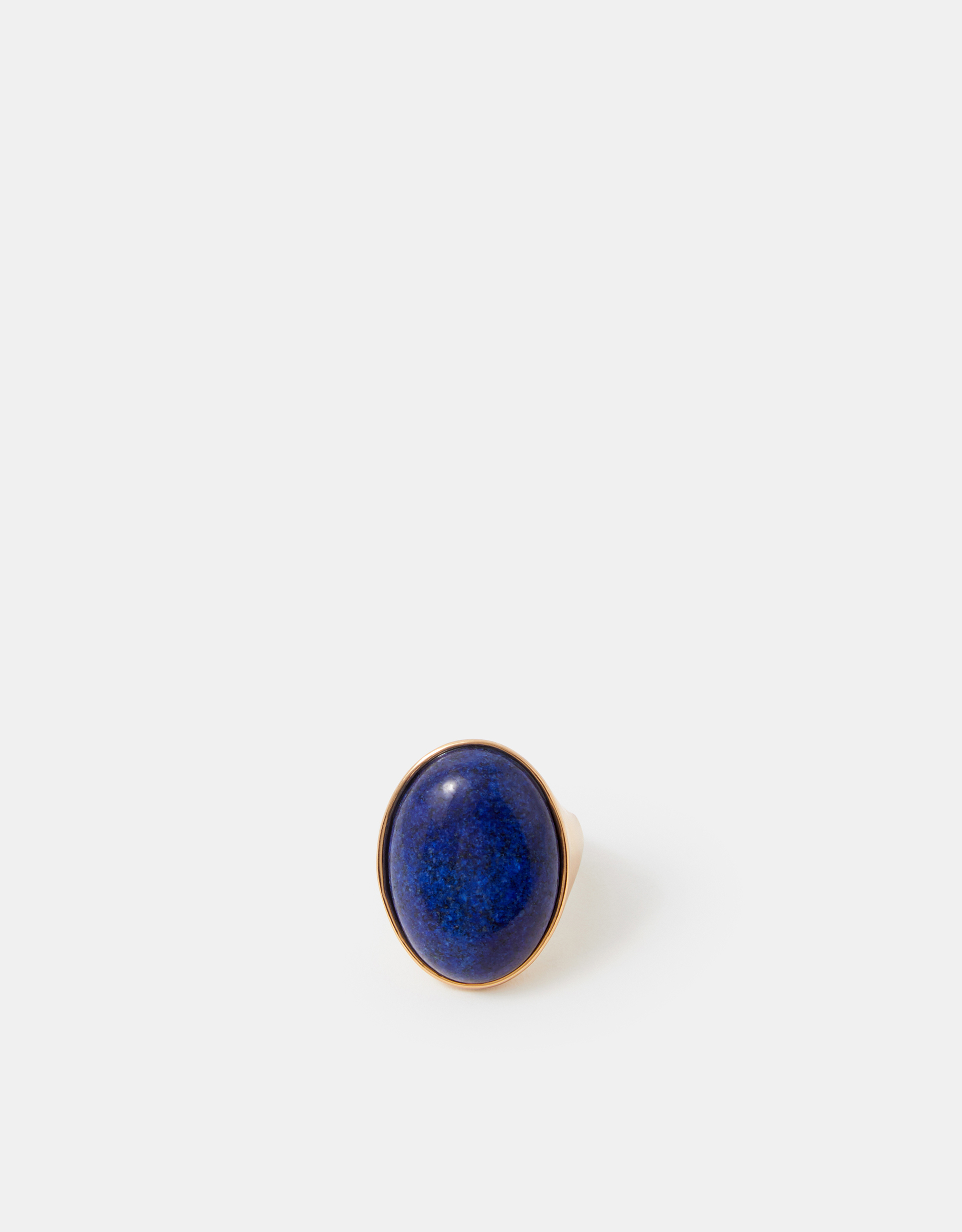 Statement Stone Ring Blue, Size: L - Accessorize