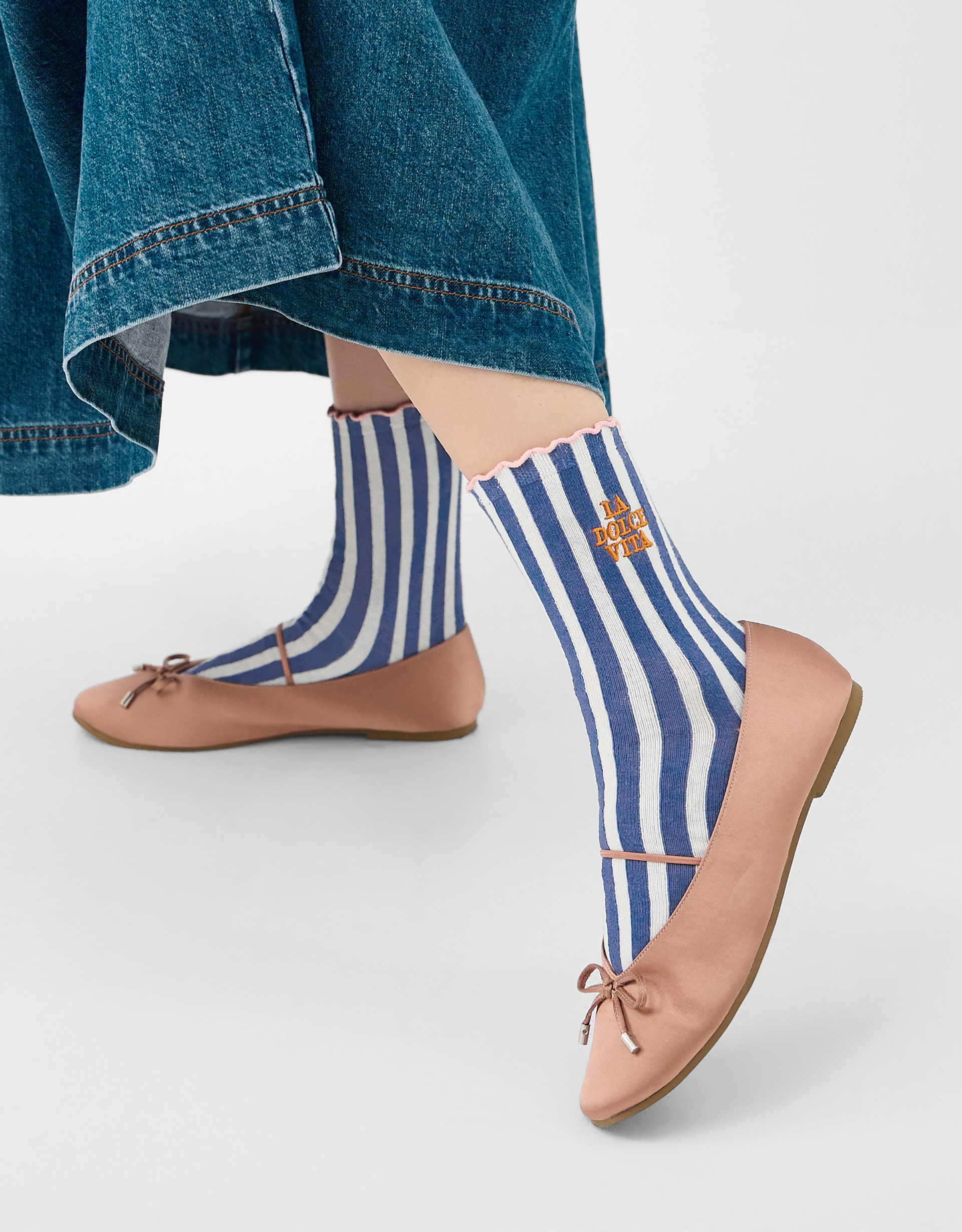 Accessorize Striped Dolce Vita Stripe Socks