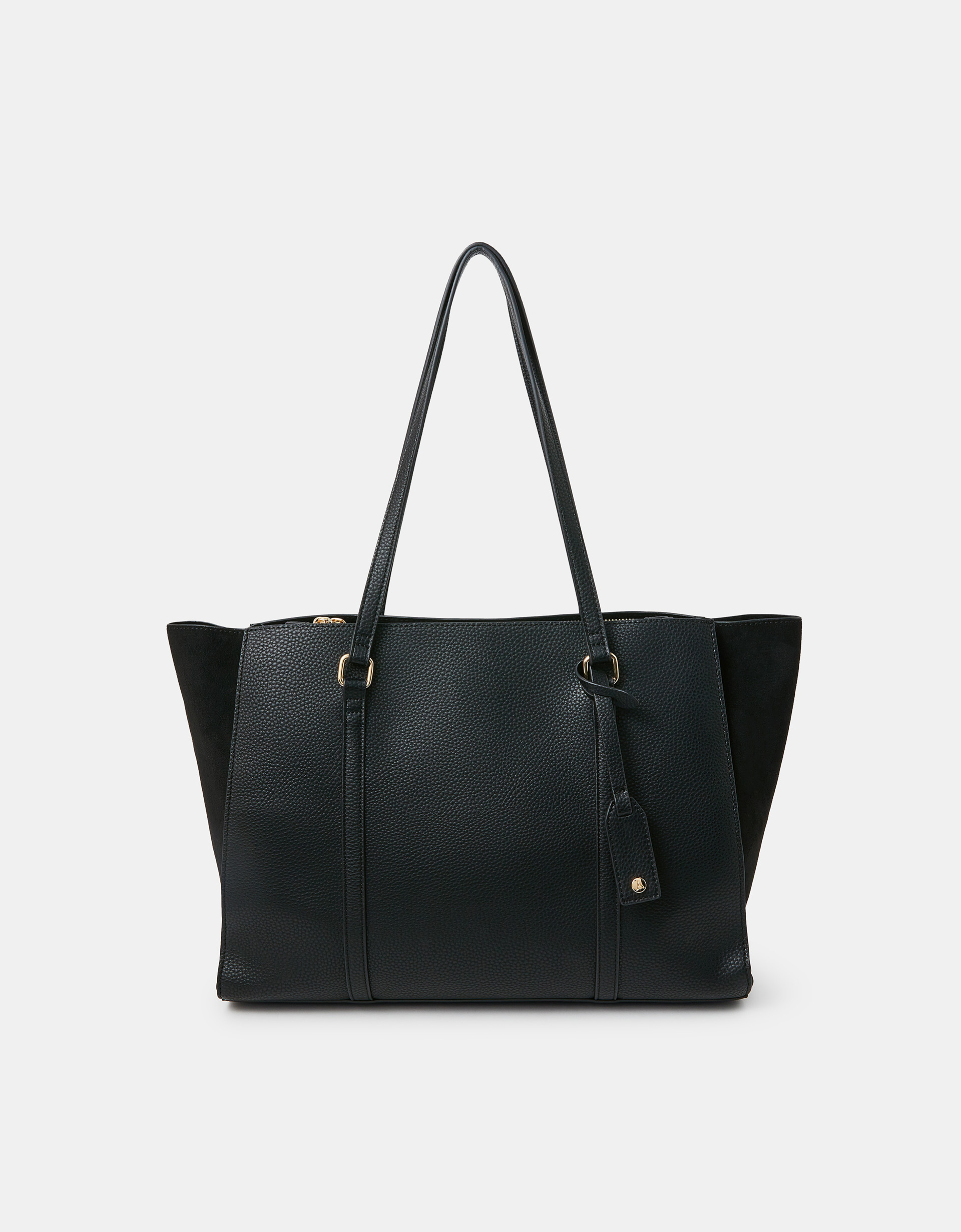 Red Double Zip Tote Bag - Accessorize