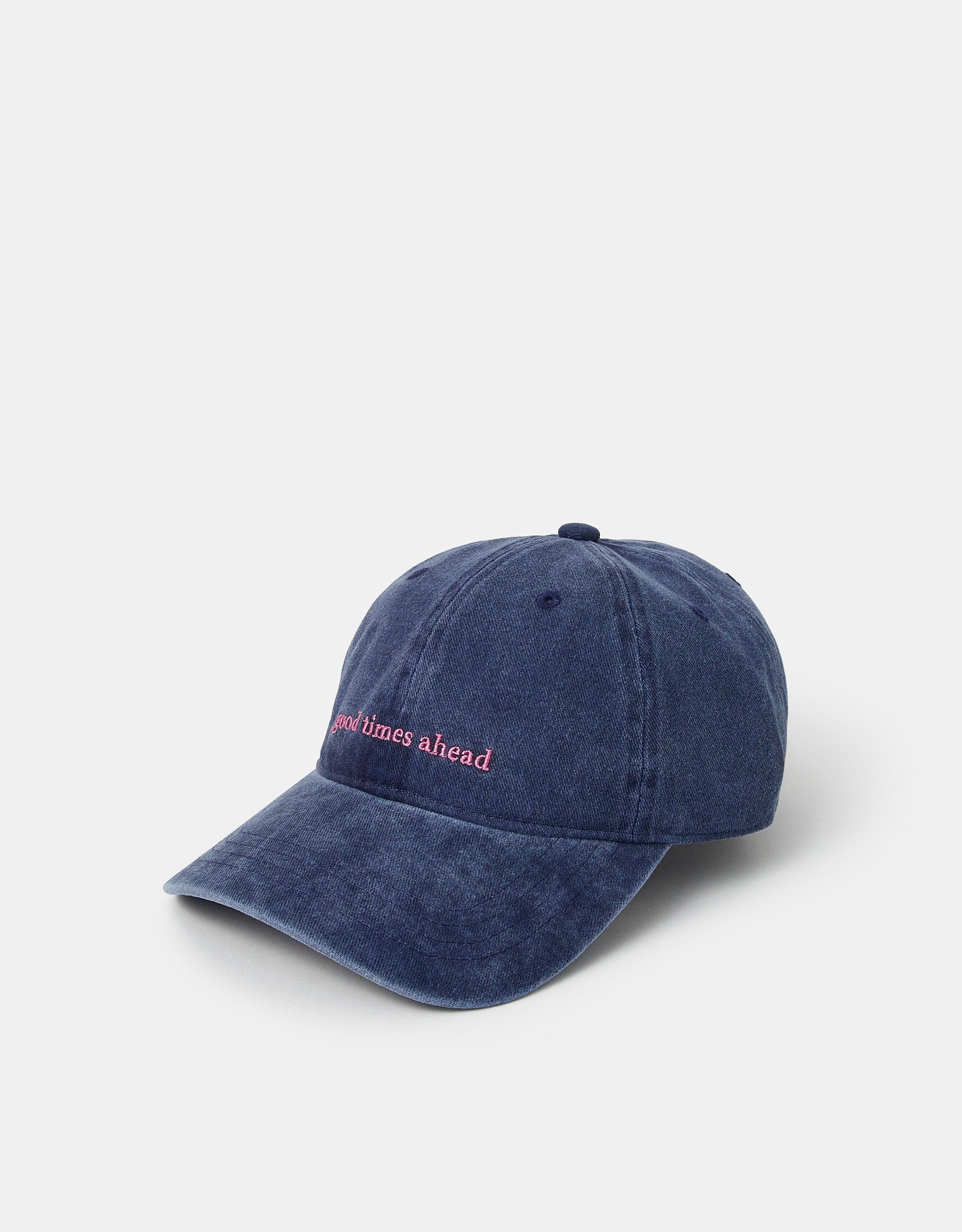 Pink Good Times Ahead Baseball Cap - Accessorize