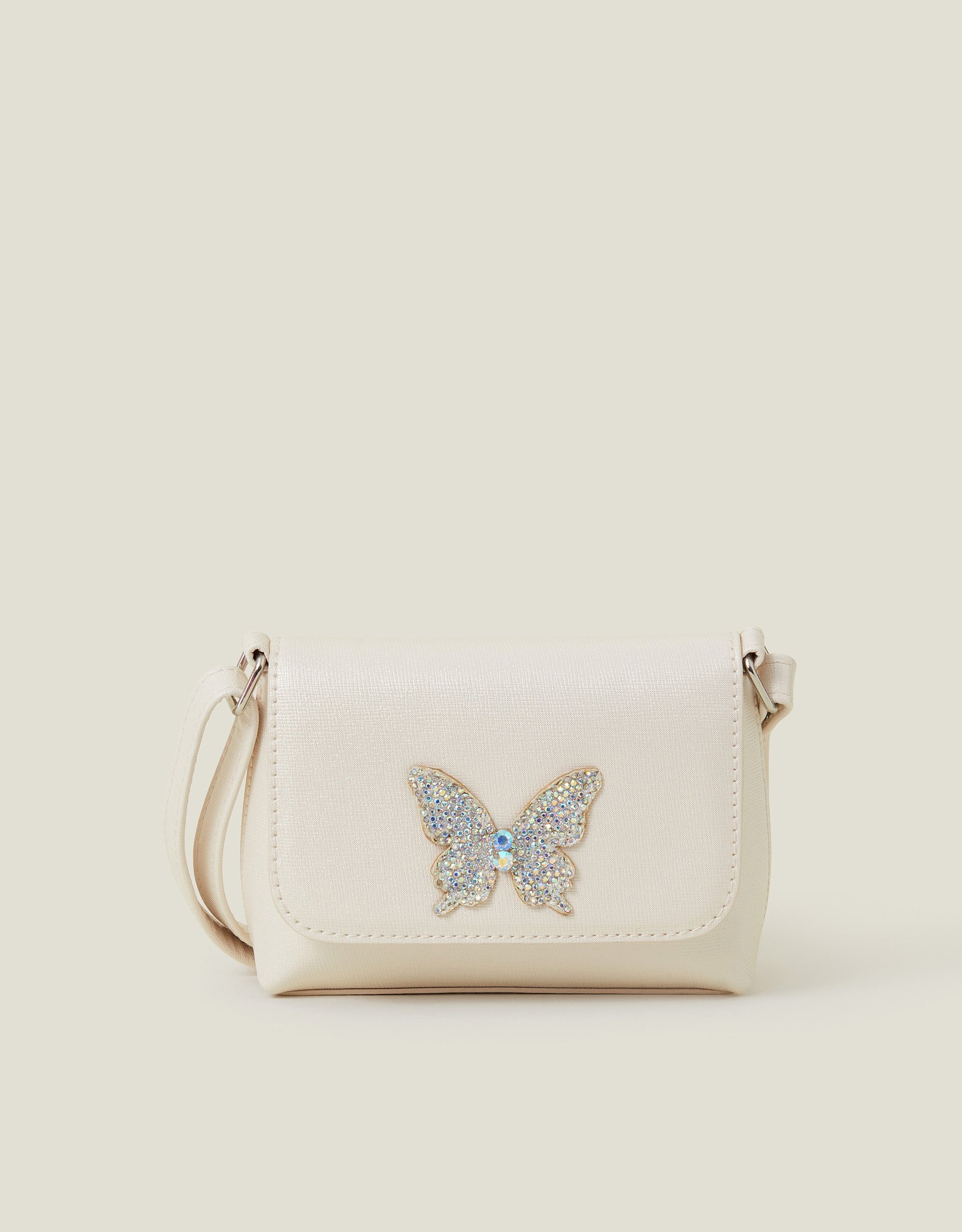 Diamante Butterfly Bag, Kids - Accessorize