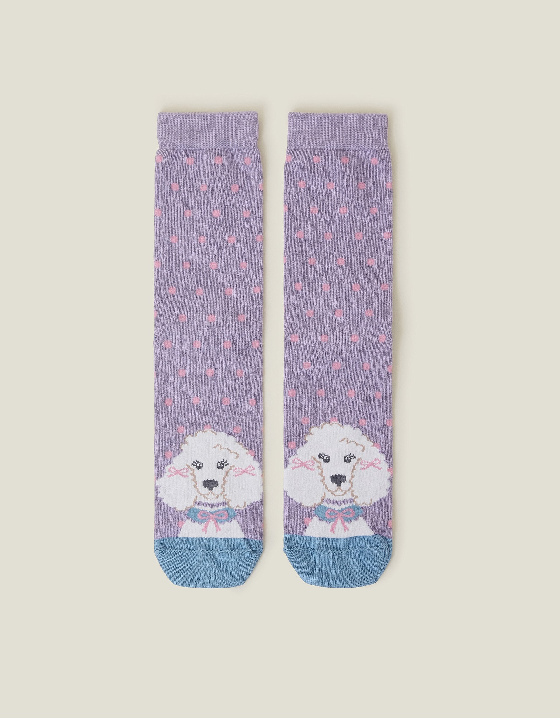 Multicolour Fancy Poodle Socks - Accessorize