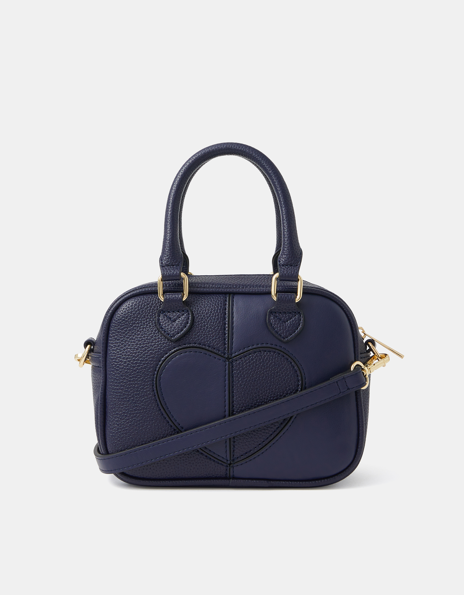 Heart Crossbody Bag Blue - Accessorize