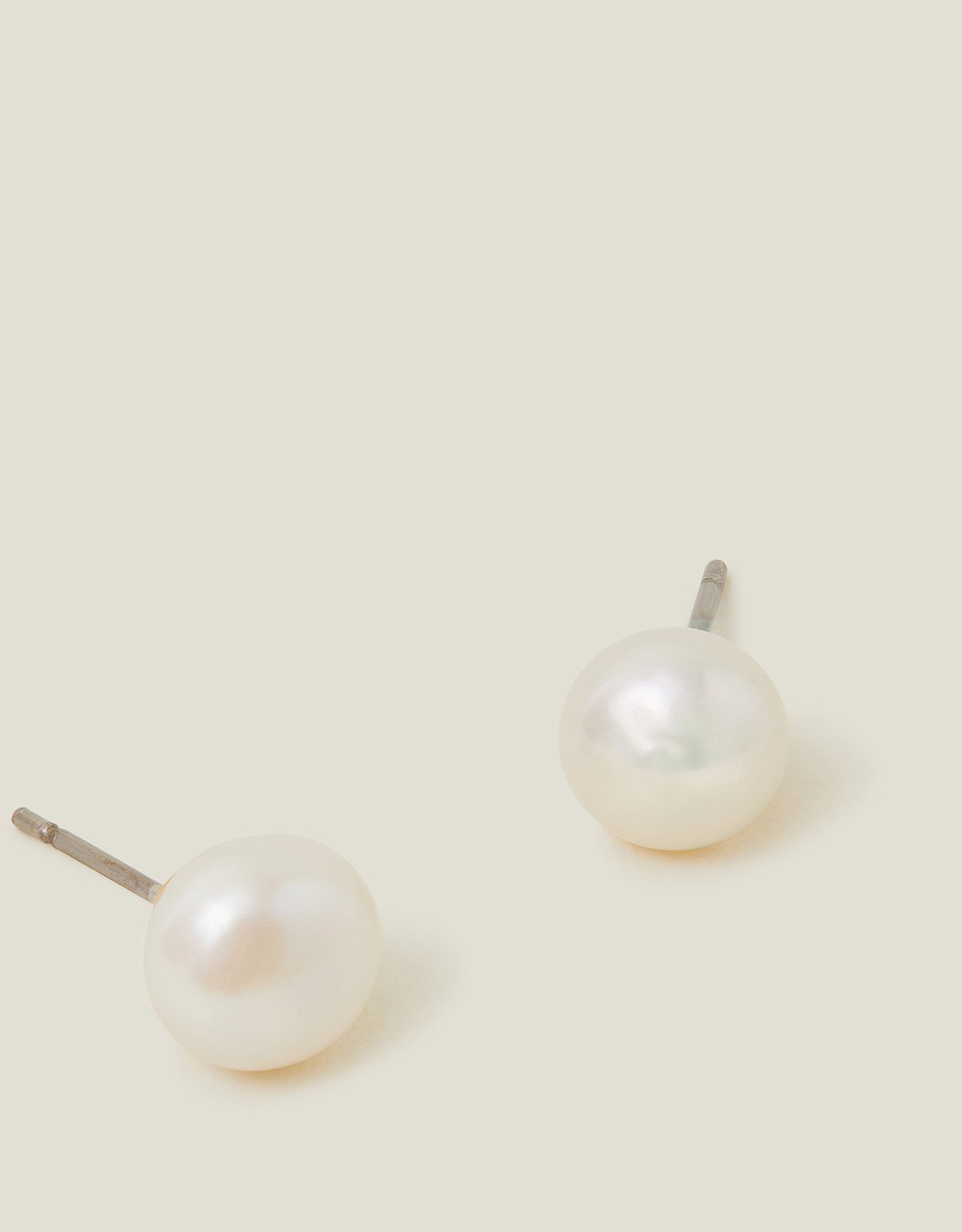 14ct Gold-plated Pearl Earrings, Women's - Accessorize
