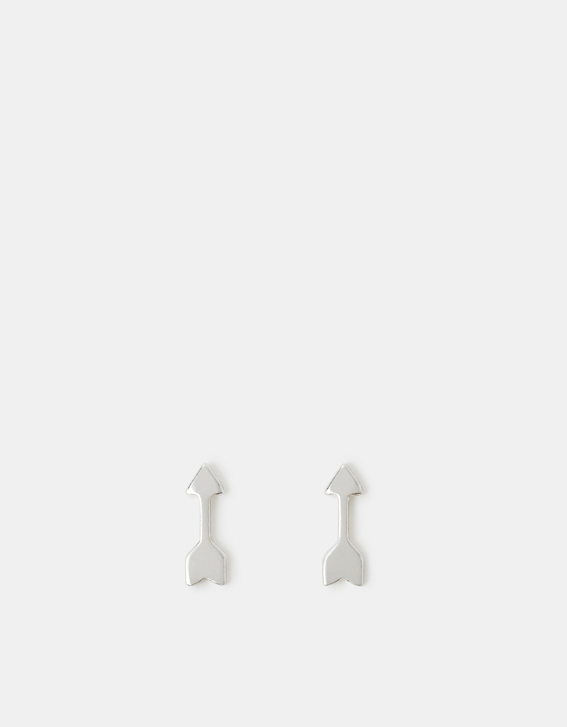 Accessorize Sterling Silver Arrow Stud Earrings