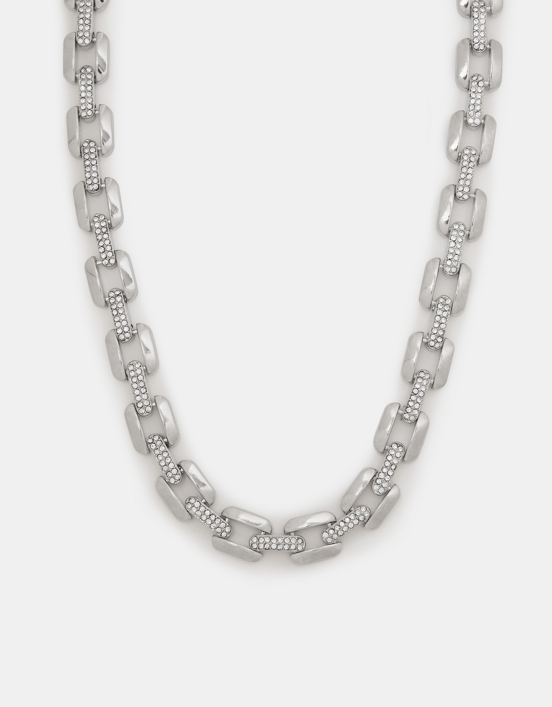 Chunky Diamanté Chain Necklace - Accessorize