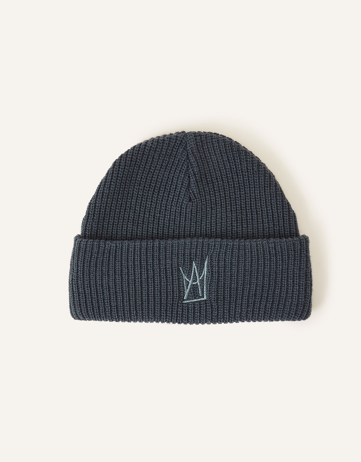 Accessorize Women's Crown Beanie Blue