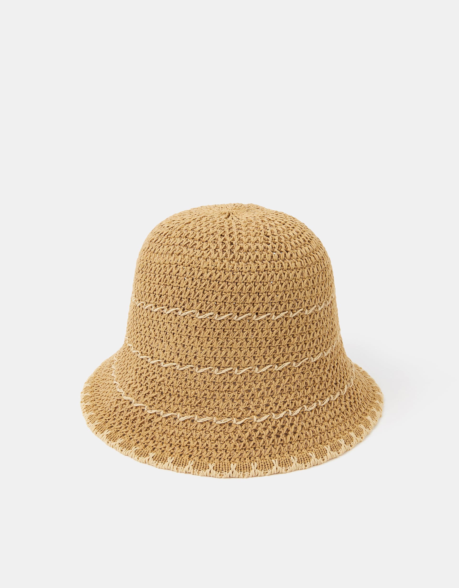Accessorize Woven Bucket Hat