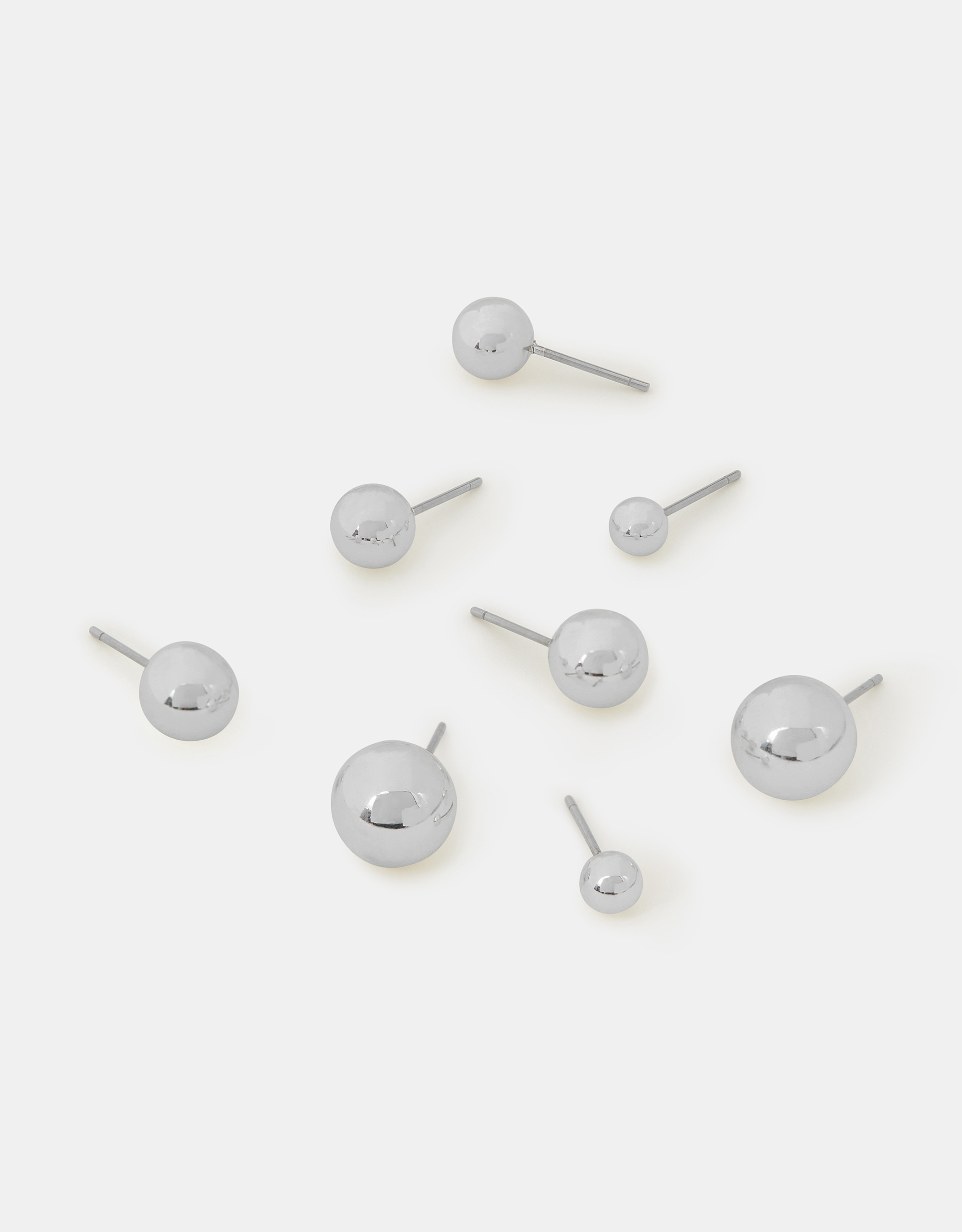 Accessorize 8-Pack Ball Stud Earrings