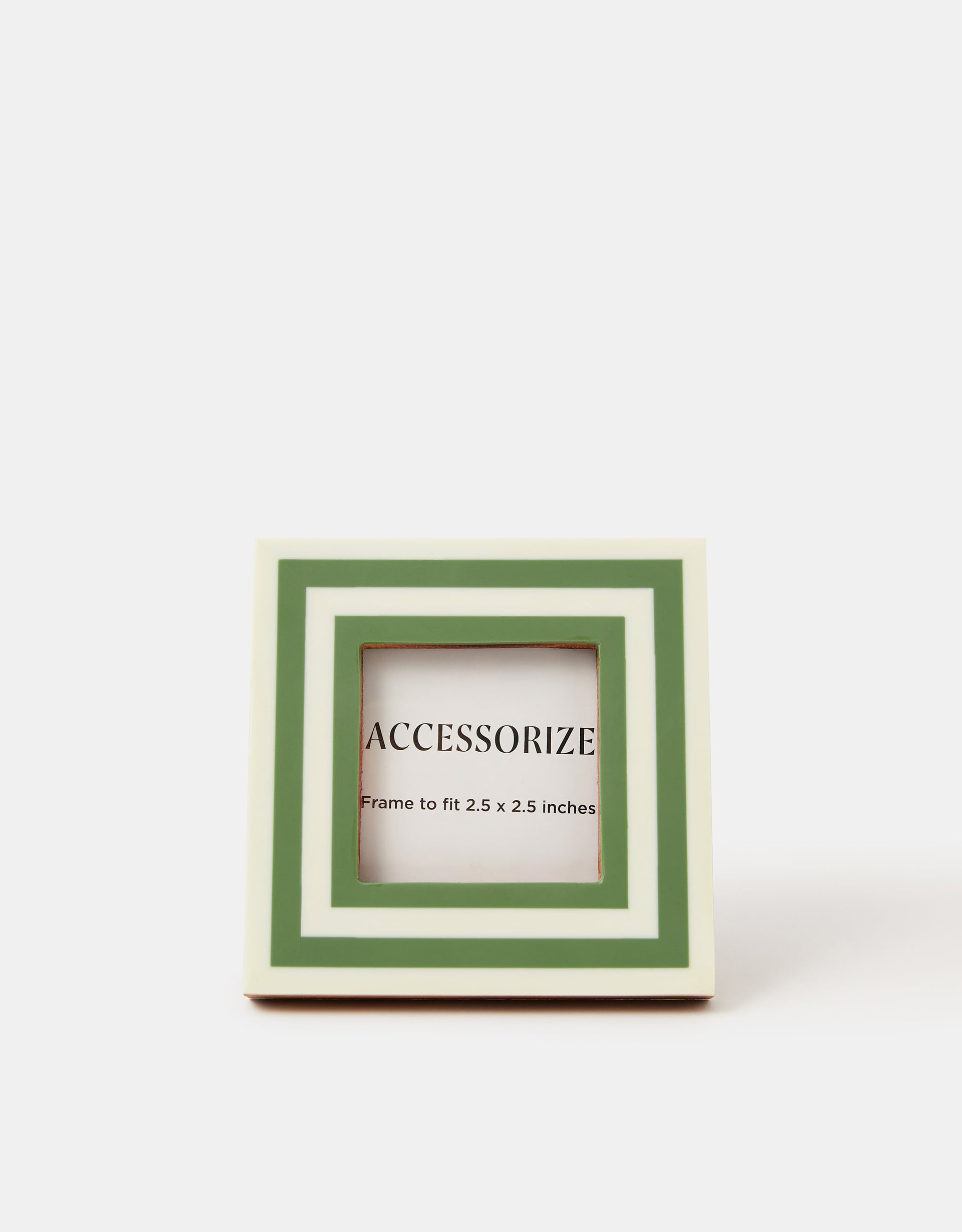 Accessorize Striped Stripe Photo Frame 2.5 x