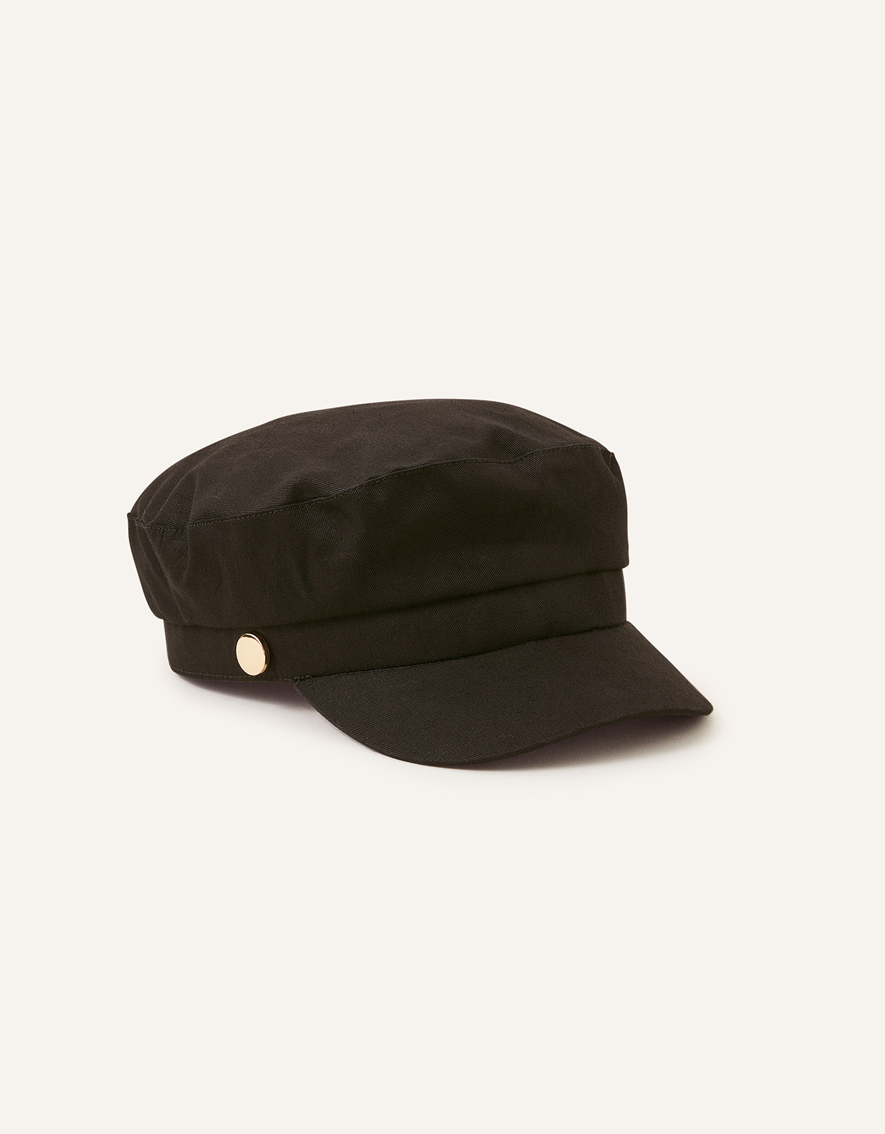 Accessorize Men's Canvas Baker Boy Hat, Size: 57cm