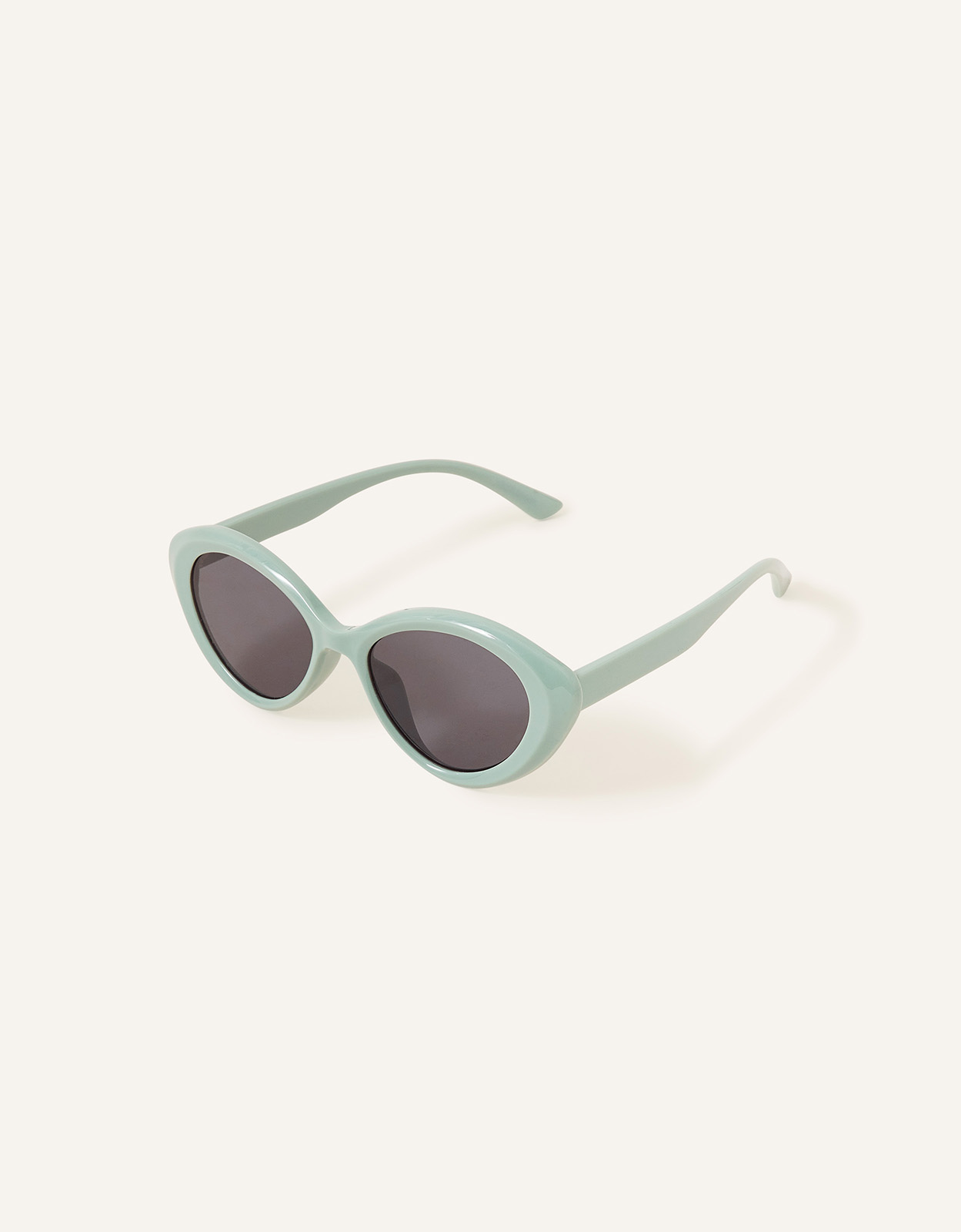 Accessorize Curved Oval Sunglasses, Size: 15cm