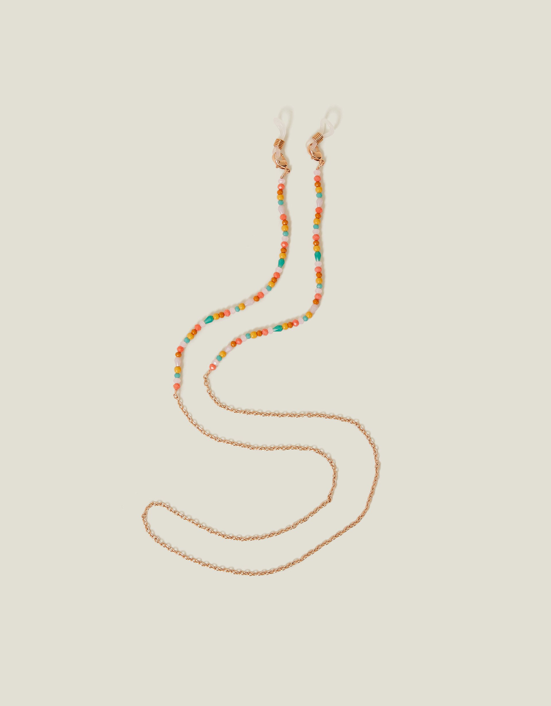 Gold Beaded Sunglasses Chain - Accessorize