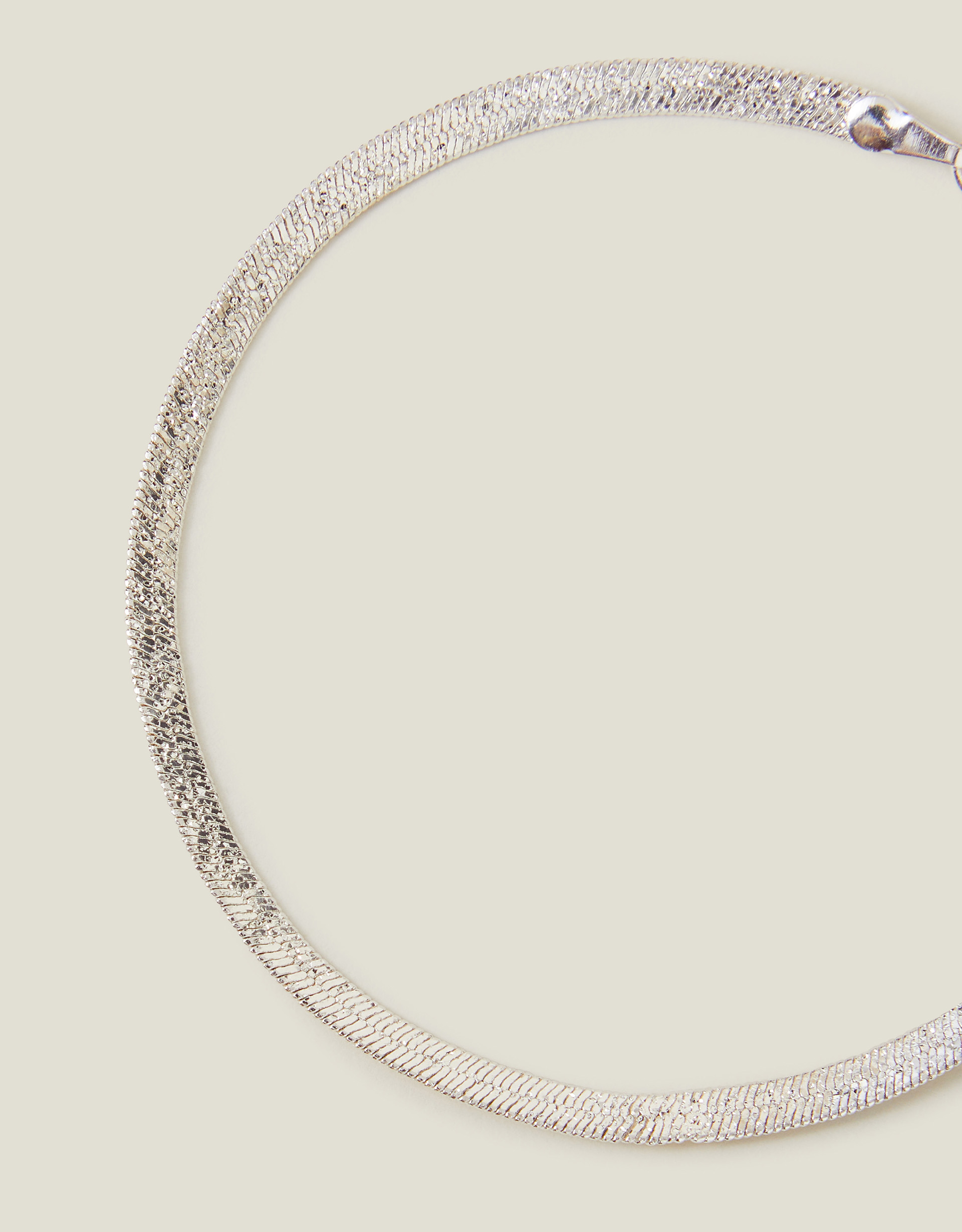 Multicolour Sterling Silver-plated Omega Chain Bracelet - Accessorize