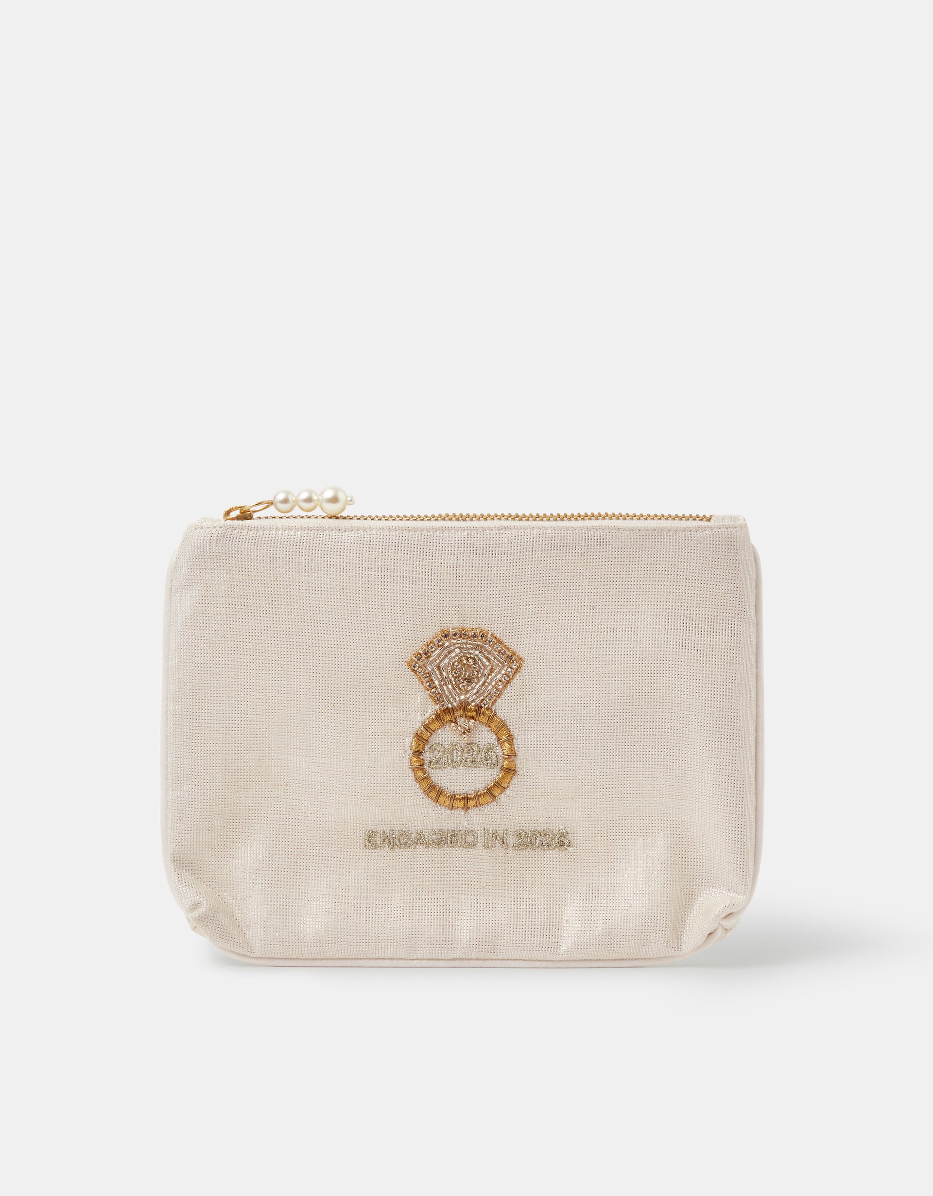 Multicolour Engaged In 2026 Engagement Ring Pouch - Accessorize