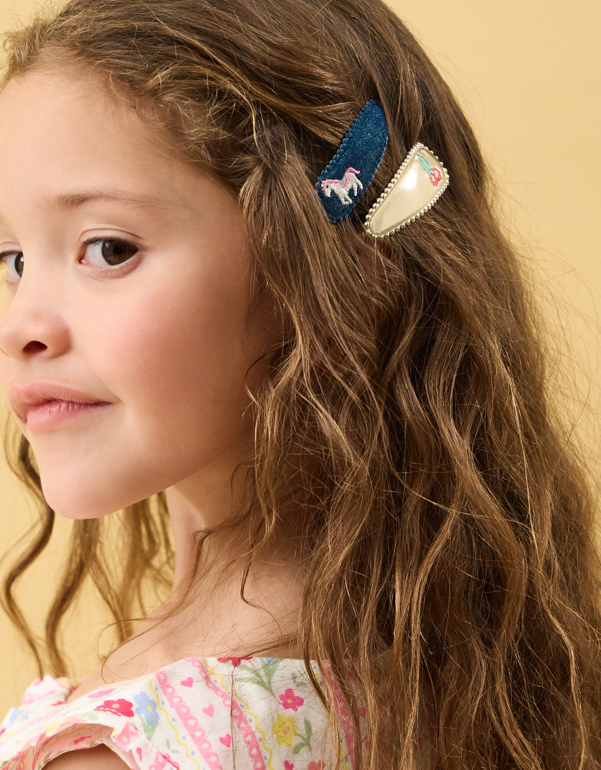 Accessorize Floral 4-Pack Prairie Hair Clips