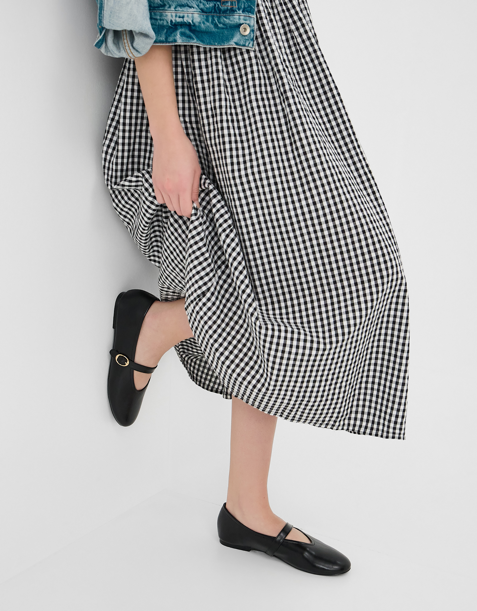 Mary Jane Ballet Flats Black, Size: 40 - Accessorize