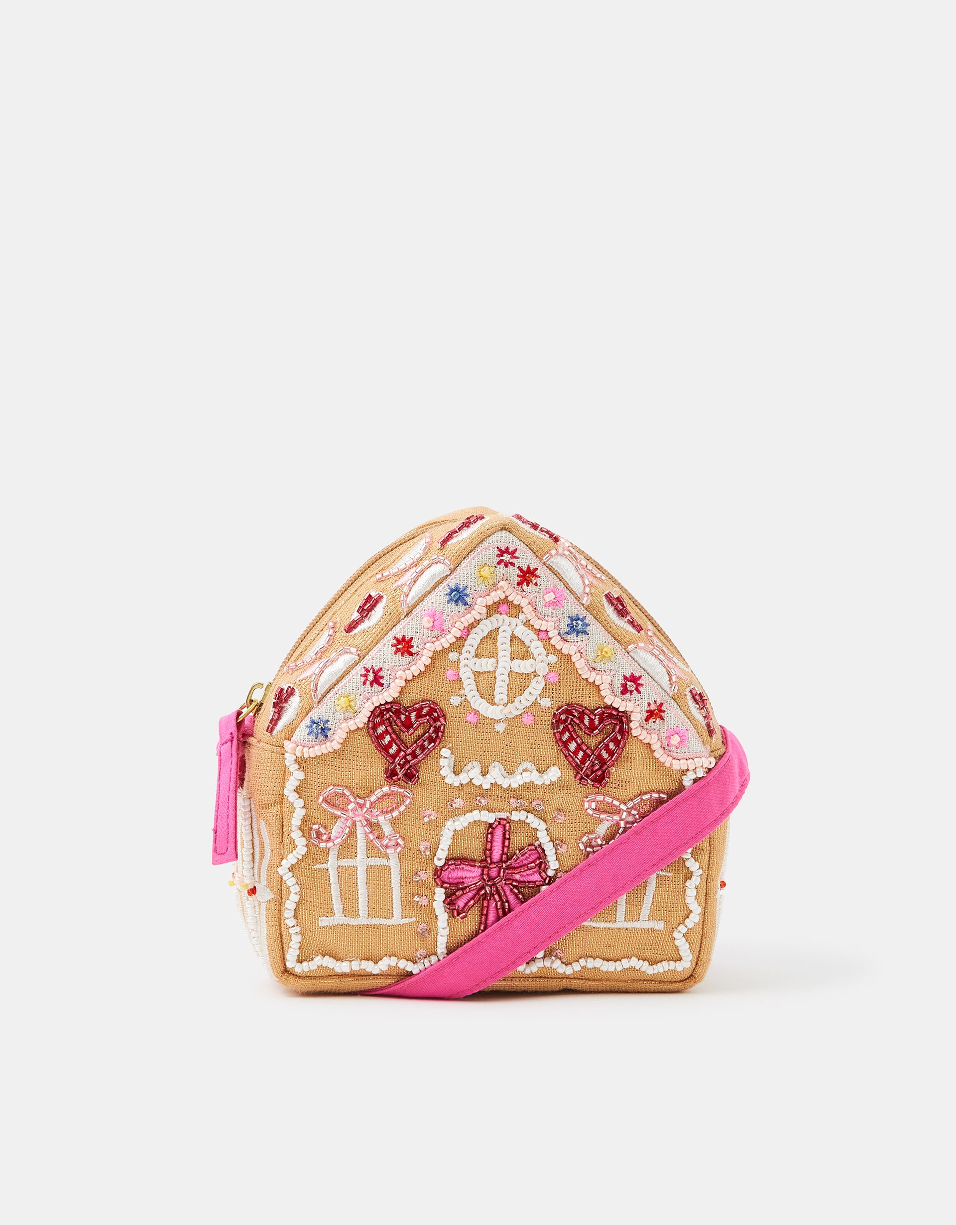 Embellished Gingerbread House Bag - Accessorize