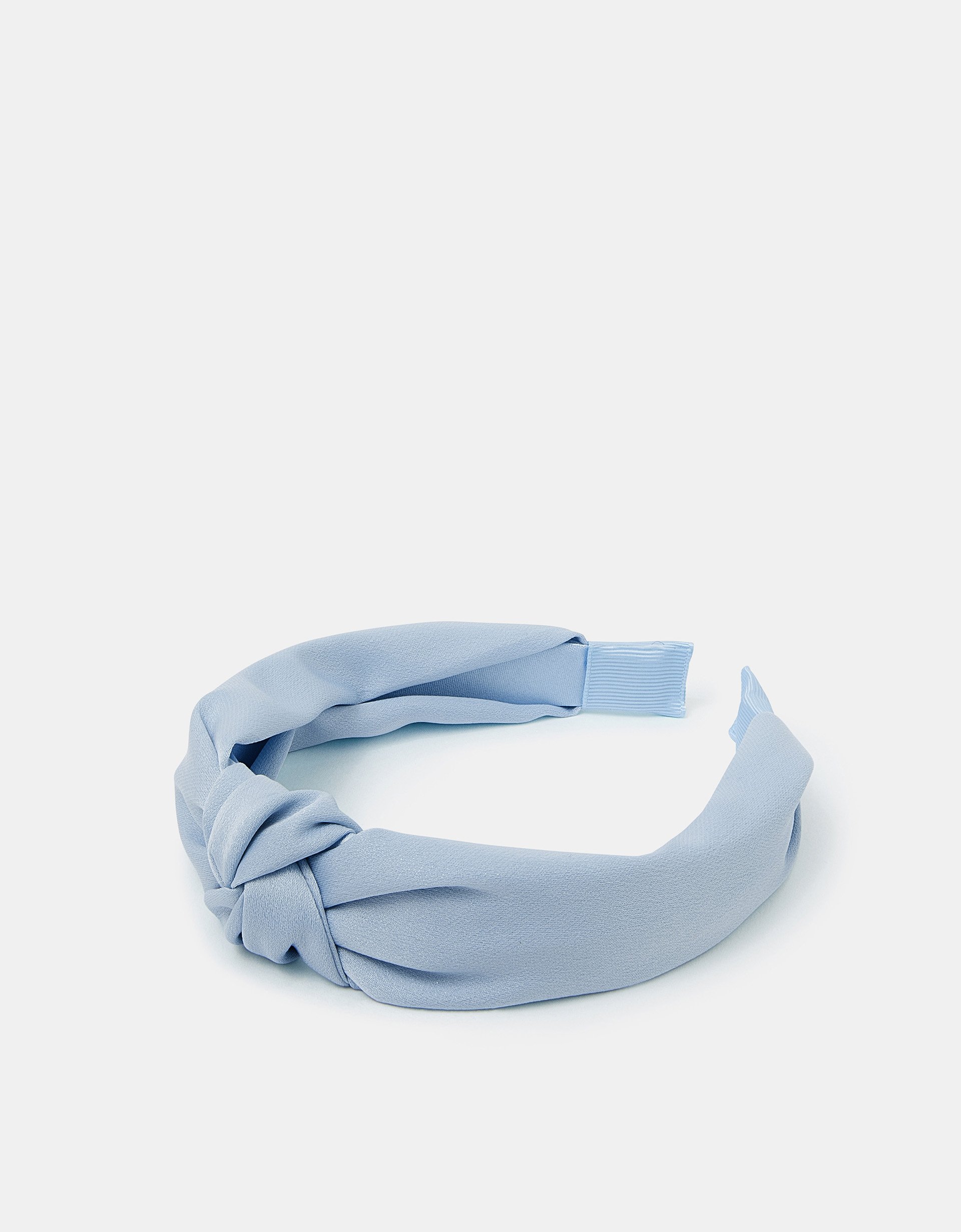 Blue Satin Knot Headband, Women's - Accessorize