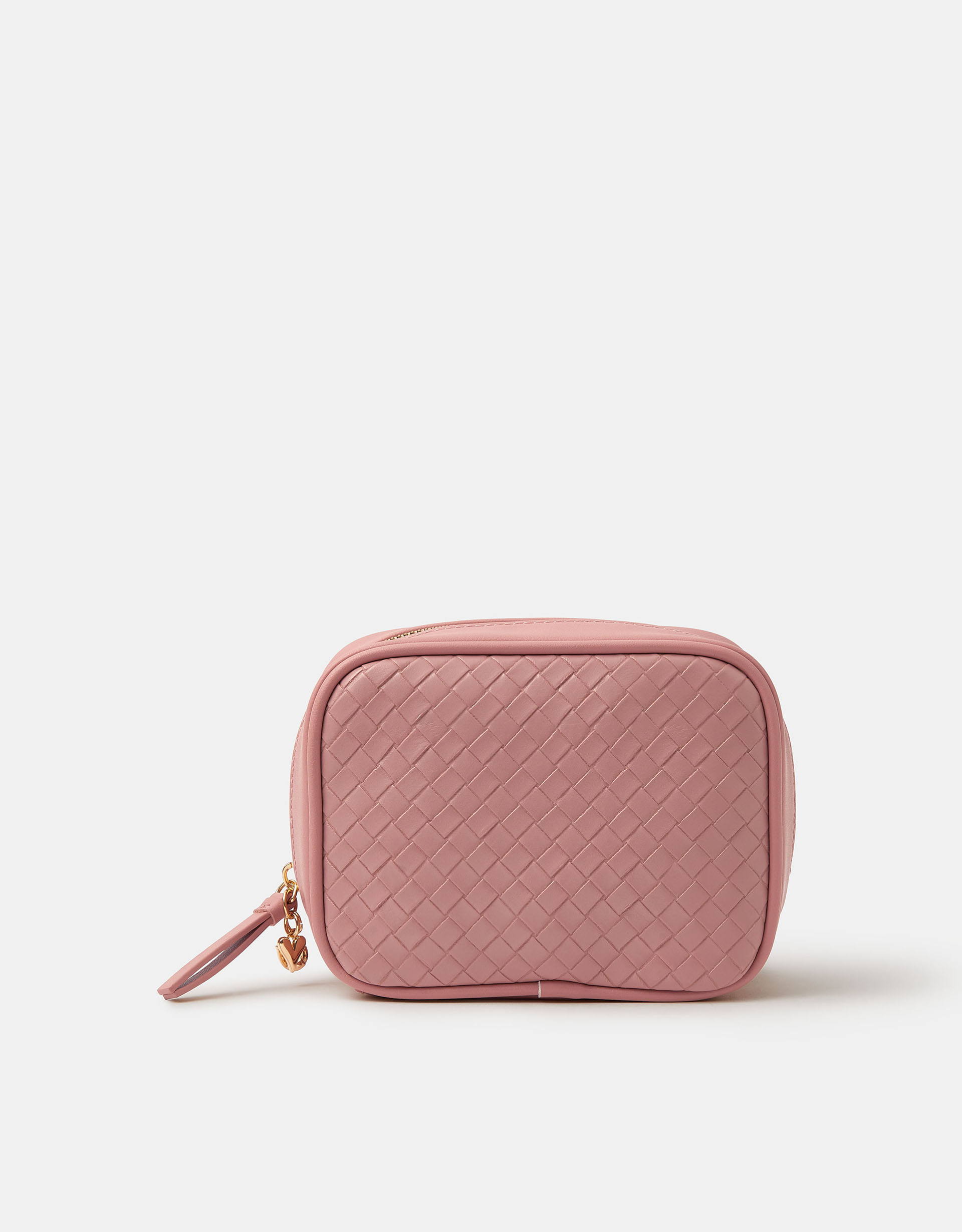 Accessorize - Quilted Make Up Bag, Pink, Size: 13x8x17cm